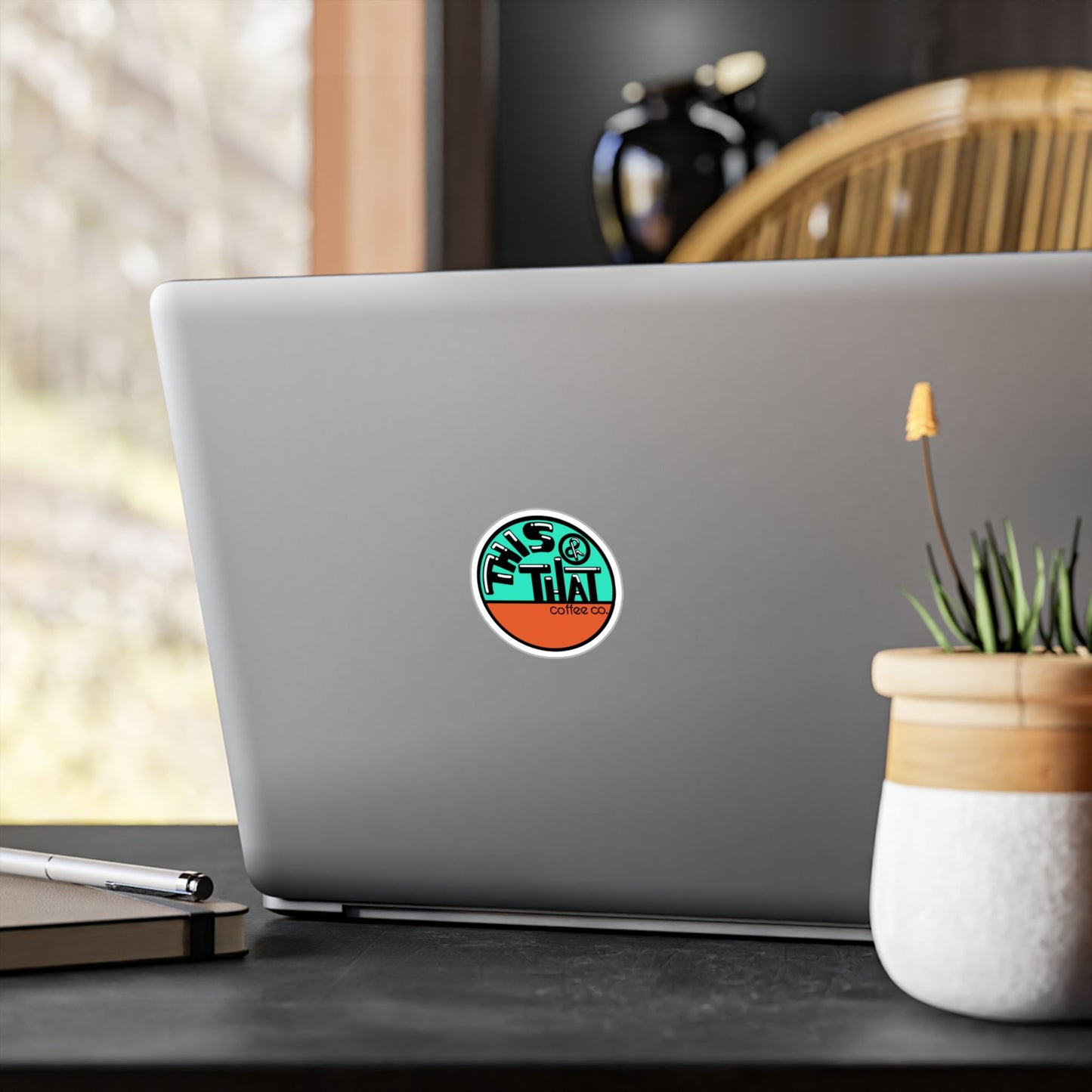 T&T Coffee Co Logo Decal
