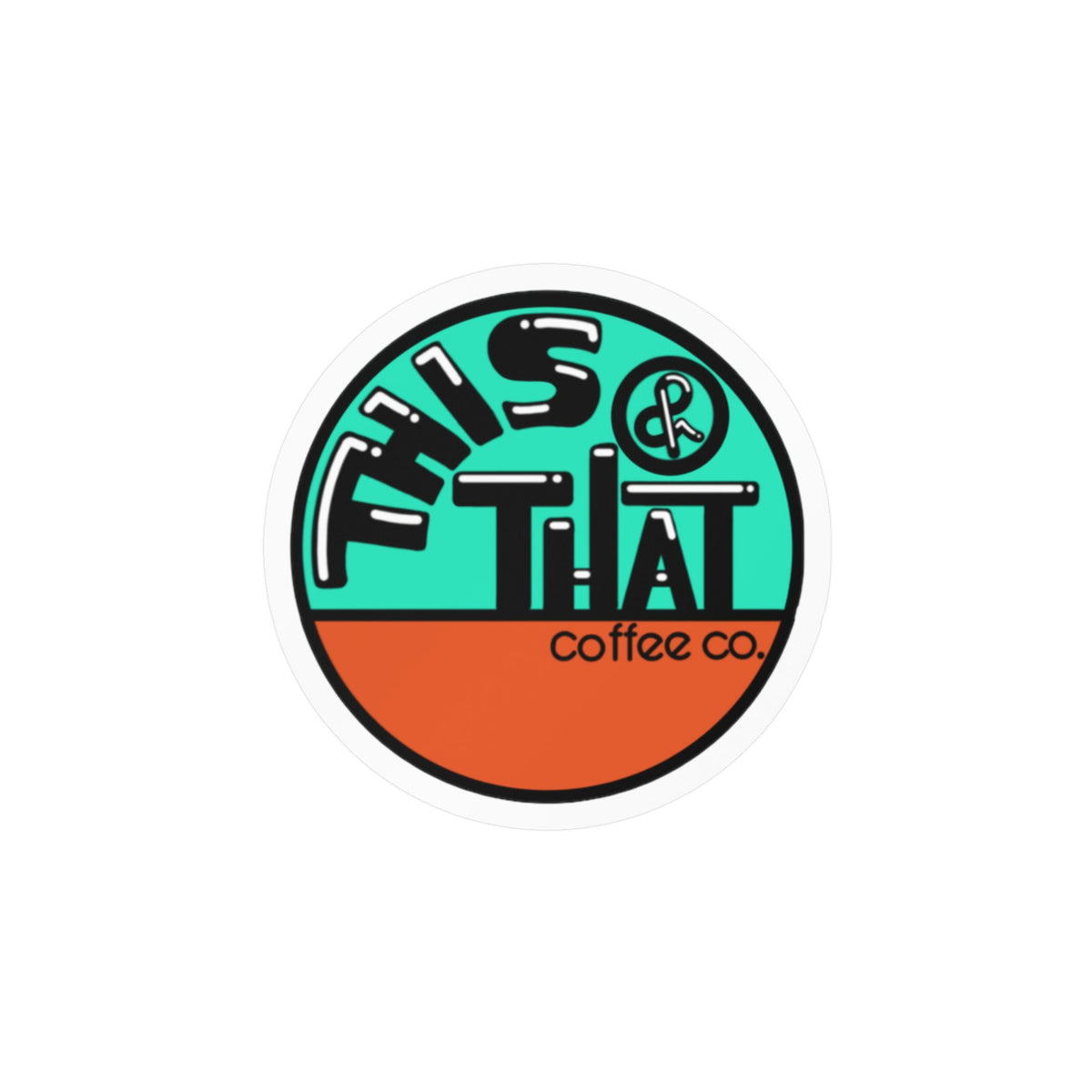 T&T Coffee Co Logo Decal