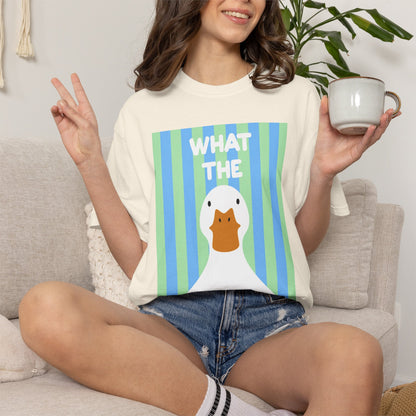 What The Duck Tee-COMFORT COLORS