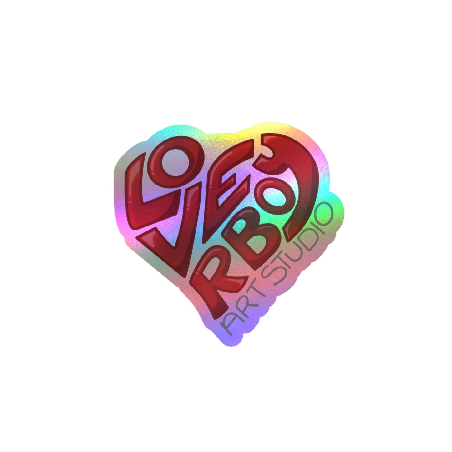 Loverboy Art Studio Decal
