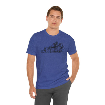 appalachian raised tee