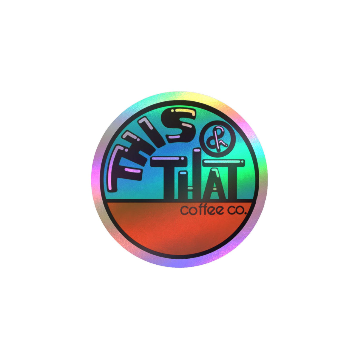 T&T Coffee Co Logo Decal