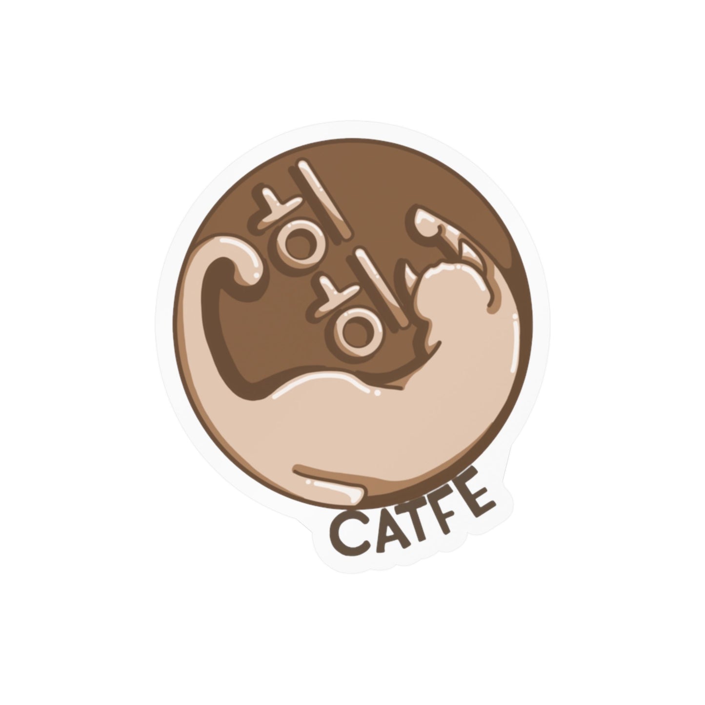 Catfe Decal