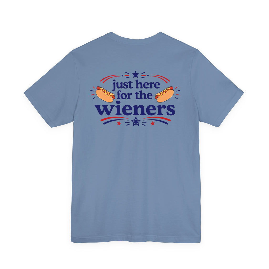 just here for the dogs tee
