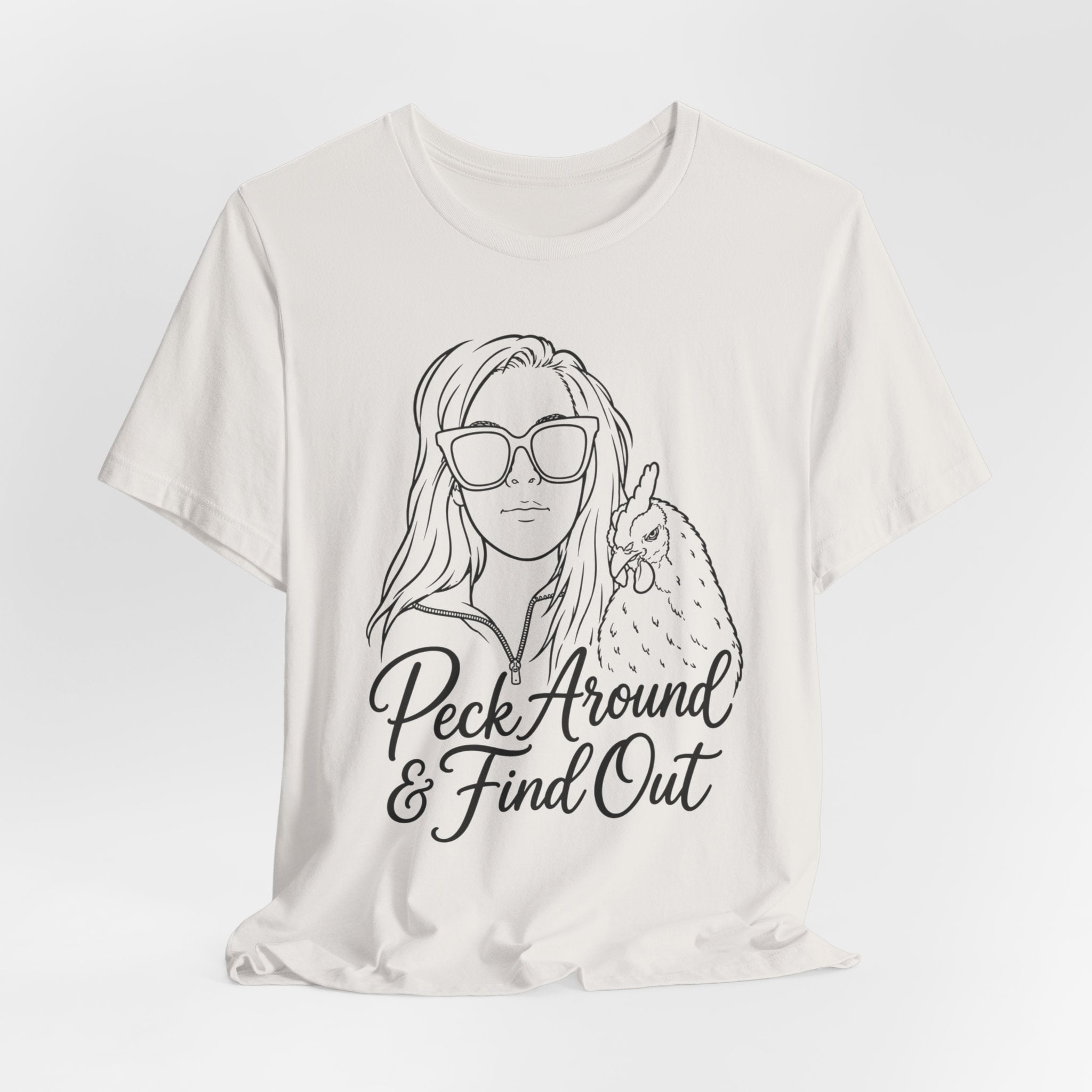 Peck Around Tee