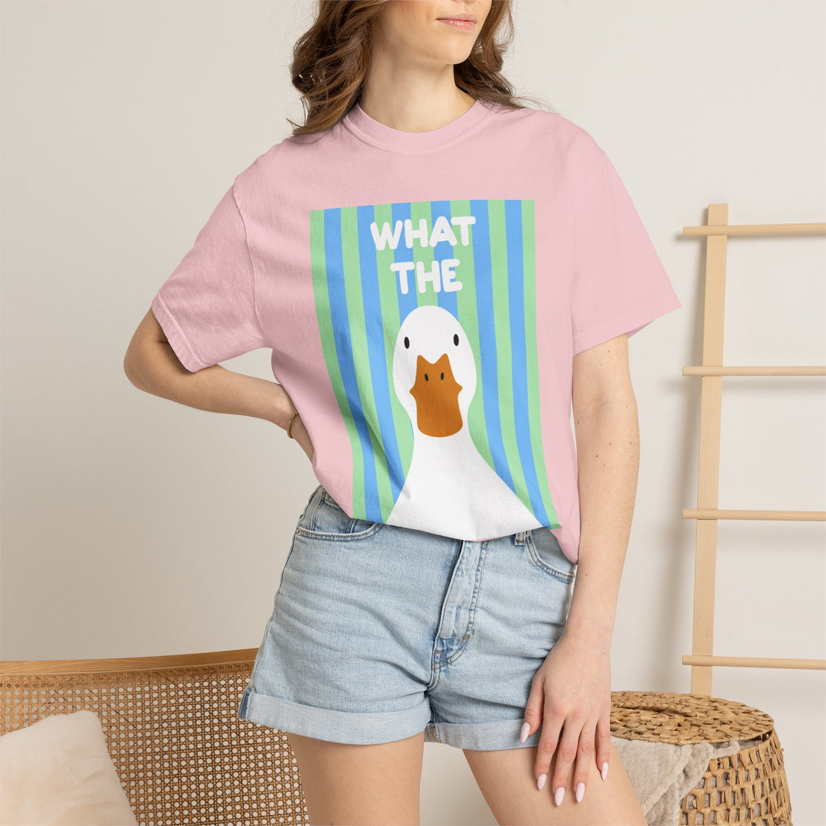 What The Duck Tee-COMFORT COLORS